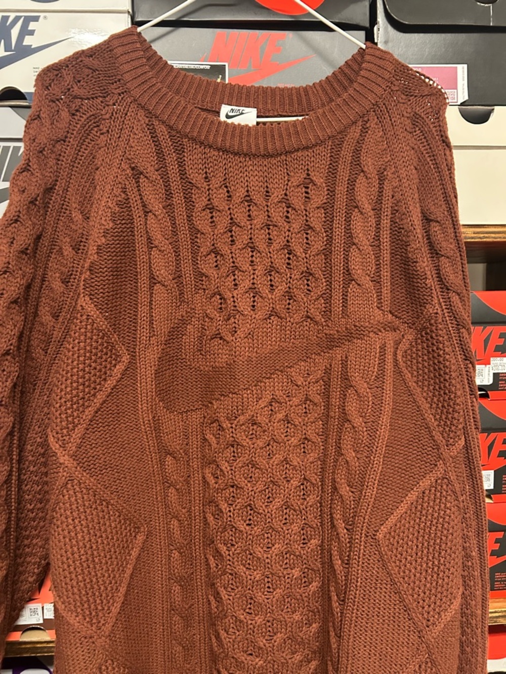 Nike Cable knit sweater - Picture 2 of 4